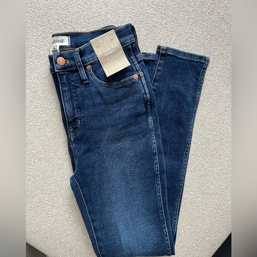 Madewell High Rise Women Jeans - Dark Blue